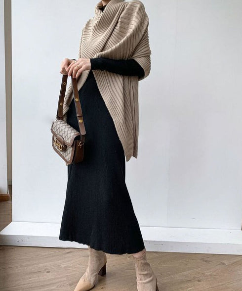 Front Cross Poncho